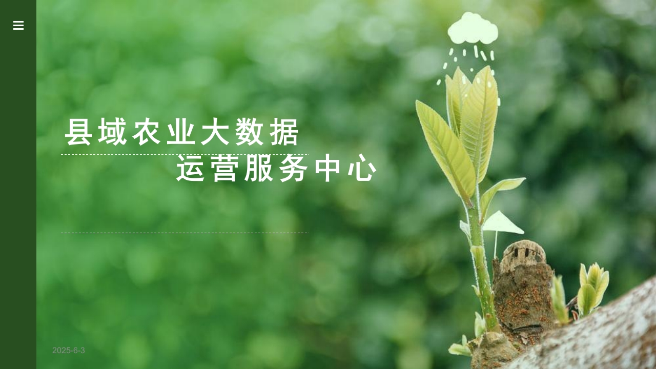 县域农业大数据运营服务中心[43页PPT]